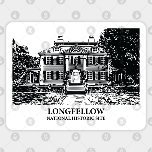 Longfellow National Historic Site Magnet by Lakeric
